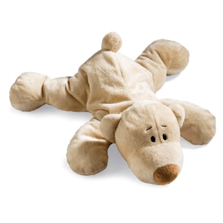 peluche chien couché