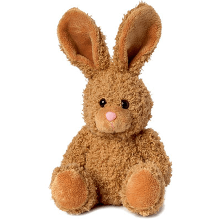 peluche lapin marron