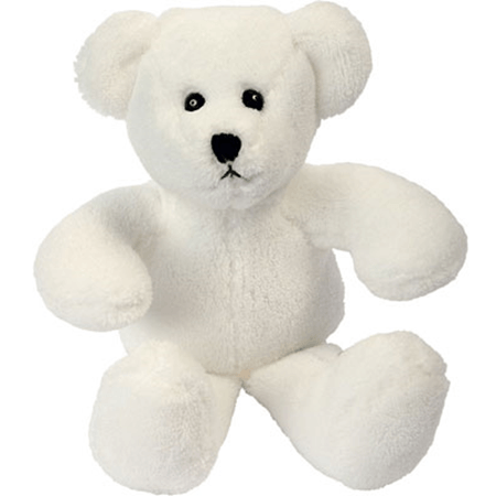 ours peluche blanc