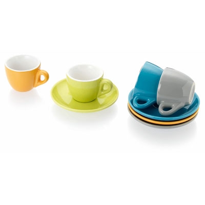 Set 4 Tasses Expresso Personnalisées avec gravure laser